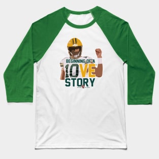 Beginning of a 10VE™ Story Baseball T-Shirt